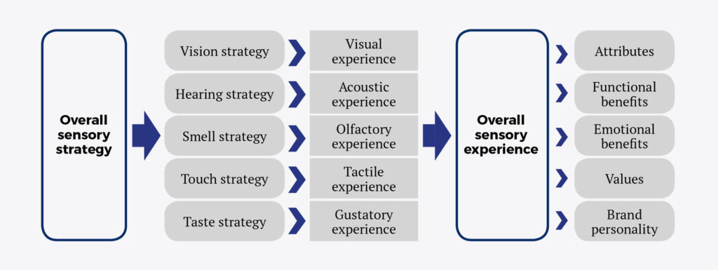 image marketing sensorial chart